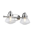 Kinkiety łazienkowe - Quintiesse Kinkiet Scholar - 2 źródła światła IP44 Elstead Lighting QN-SCHOLAR2 - product 1