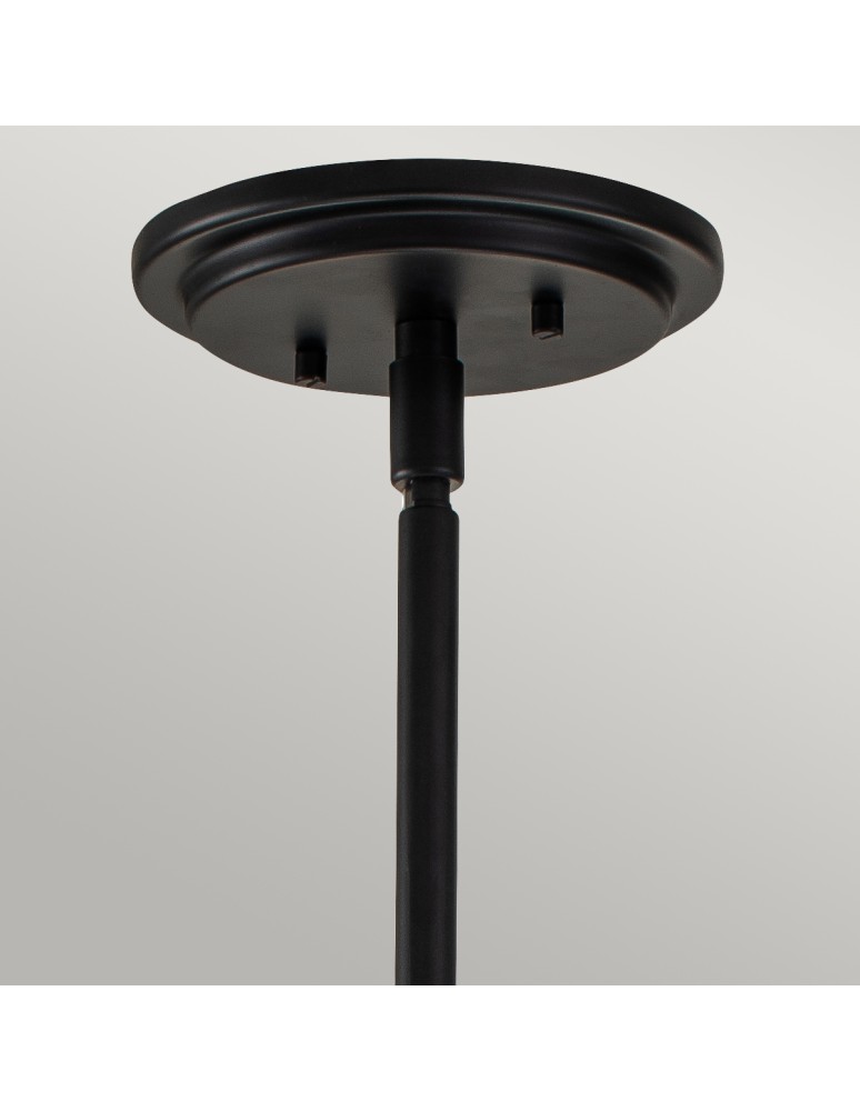 Quintiesse Średnia lampa wisząca Somerset - 1 źródło światła - Czarna Elstead Lighting QN-SOMERSET-P-C-BK Quintiesse Średnia lampa wisząca Somerset - 1 źródło światła - Czarna Elstead Lighting QN-SOMERSET-P-C-BK