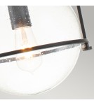 Quintiesse Średnia lampa wisząca Somerset - 1 źródło światła - Czarna Elstead Lighting QN-SOMERSET-P-C-BK Quintiesse Średnia lampa wisząca Somerset - 1 źródło światła - Czarna Elstead Lighting QN-SOMERSET-P-C-BK