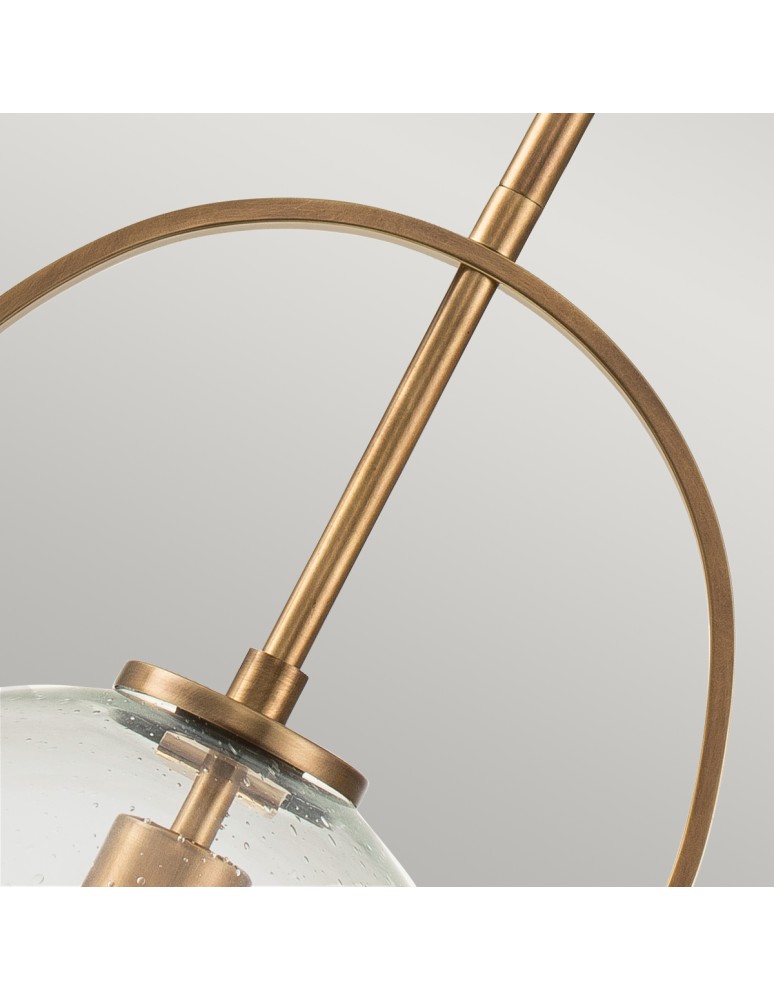 Lampy wiszące - Quintiesse Średnia lampa wisząca Somerset - 1 źródło światła - Stary mosiądz Elstead Lighting QN-SOMERSET-P-C-HB - product kolory-swiatla.pl 3