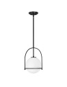 Quintiesse Średnia lampa wisząca Somerset - 1 źródło światła - Czarna Elstead Lighting QN-SOMERSET-P-O-BK Quintiesse Średnia lampa wisząca Somerset - 1 źródło światła - Czarna Elstead Lighting QN-SOMERSET-P-O-BK