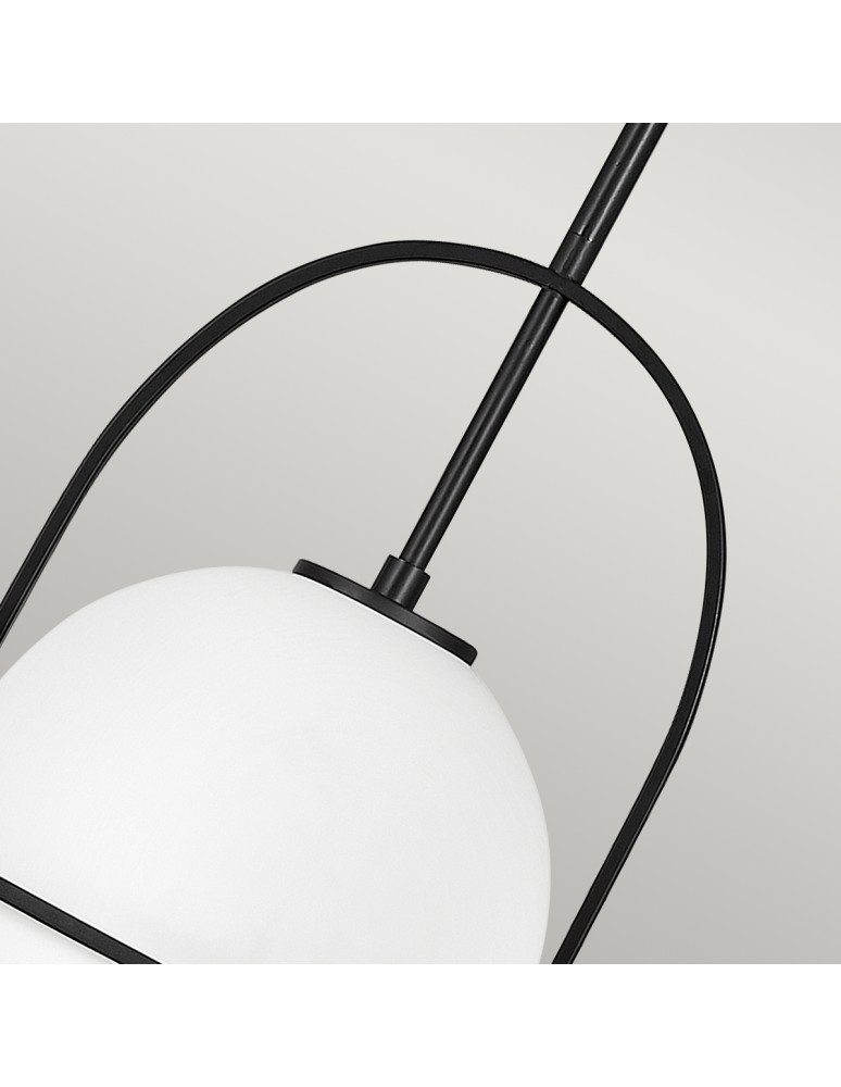 Quintiesse Średnia lampa wisząca Somerset - 1 źródło światła - Czarna Elstead Lighting QN-SOMERSET-P-O-BK Quintiesse Średnia lampa wisząca Somerset - 1 źródło światła - Czarna Elstead Lighting QN-SOMERSET-P-O-BK