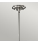 Lampy wiszące - Quintiesse Średnia lampa wisząca Somerset - 1 źródło światła - Szczotkowany nikiel Elstead Lighting QN-SOMERSET-P-O-BN - product 2