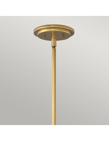 Quintiesse Średnia lampa wisząca Somerset - 1 źródło światła - Stary mosiądz Elstead Lighting QN-SOMERSET-P-O-HB - produkt 2