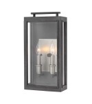 Quintiesse Latarnia naścienna Sutcliffe - 2 źródła światła - Postarzany cynk / Antyczny nikiel IP44 Elstead Lighting QN-SU Quintiesse Latarnia naścienna Sutcliffe - 2 źródła światła - Postarzany cynk / Antyczny nikiel IP44 Elstead Lighting QN-SU