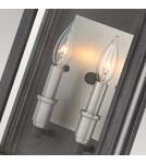 Quintiesse Latarnia naścienna Sutcliffe - 2 źródła światła - Postarzany cynk / Antyczny nikiel IP44 Elstead Lighting QN-SU Quintiesse Latarnia naścienna Sutcliffe - 2 źródła światła - Postarzany cynk / Antyczny nikiel IP44 Elstead Lighting QN-SU