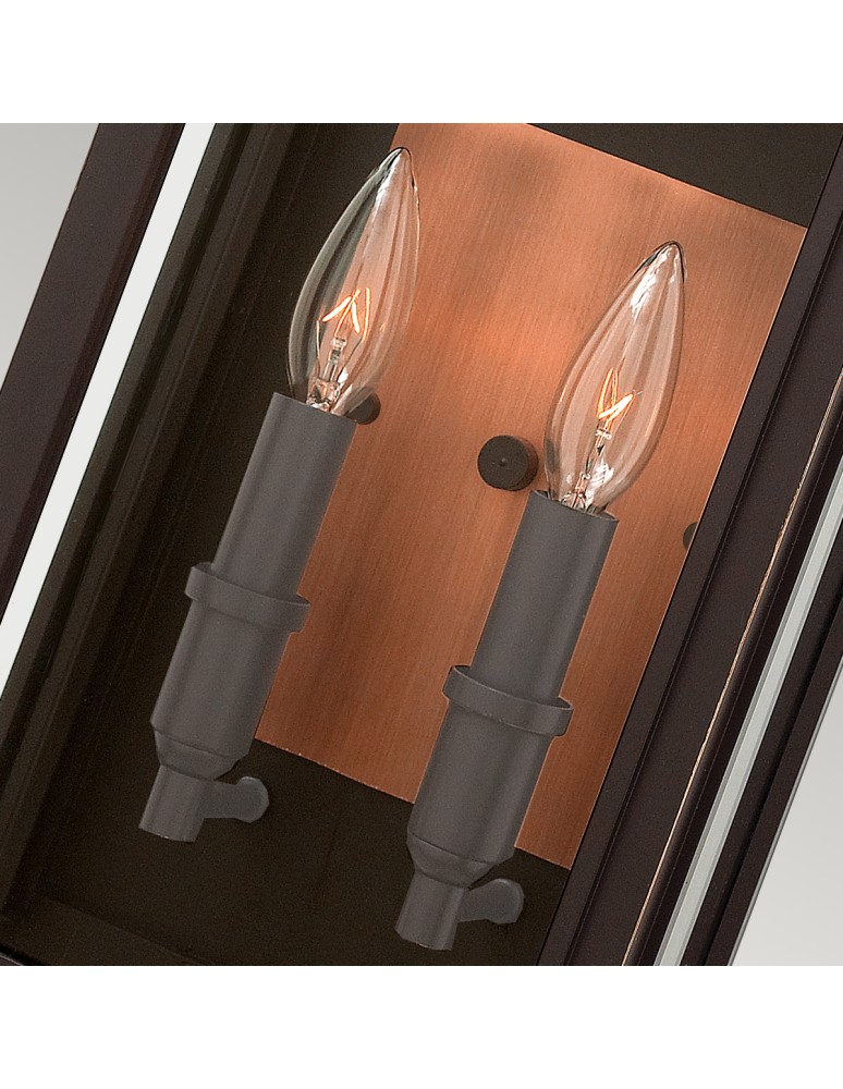 Quintiesse Latarnia naścienna Sutcliffe - 2 źródła światła - Olejowany brąz / Miedź IP44 Elstead Lighting QN-SUTCLIFFE-M Quintiesse Latarnia naścienna Sutcliffe - 2 źródła światła - Olejowany brąz / Miedź IP44 Elstead Lighting QN-SUTCLIFFE-M