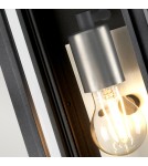 Kinkiety zewnętrzne - Quintiesse Latarnia naścienna Sutcliffe - 1 źródło światła - Postarzany cynk / Antyczny nikiel IP44 Elstead Lighting QN-SU - product 4