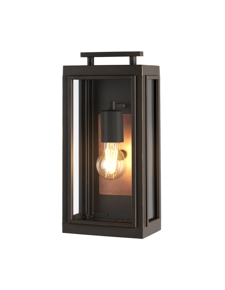 Quintiesse Latarnia naścienna Sutcliffe - 1 źródło światła - Olejowany brąz / Miedź IP44 Elstead Lighting QN-SUTCLIFFE-S Quintiesse Latarnia naścienna Sutcliffe - 1 źródło światła - Olejowany brąz / Miedź IP44 Elstead Lighting QN-SUTCLIFFE-S