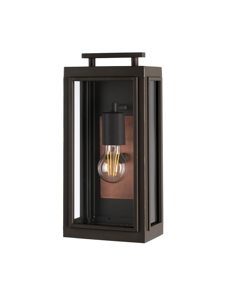 Quintiesse Latarnia naścienna Sutcliffe - 1 źródło światła - Olejowany brąz / Miedź IP44 Elstead Lighting QN-SUTCLIFFE-S Quintiesse Latarnia naścienna Sutcliffe - 1 źródło światła - Olejowany brąz / Miedź IP44 Elstead Lighting QN-SUTCLIFFE-S