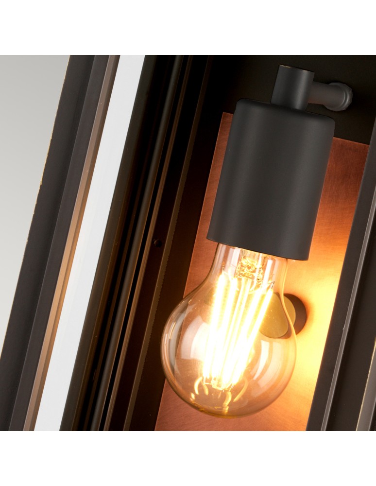 Quintiesse Latarnia naścienna Sutcliffe - 1 źródło światła - Olejowany brąz / Miedź IP44 Elstead Lighting QN-SUTCLIFFE-S Quintiesse Latarnia naścienna Sutcliffe - 1 źródło światła - Olejowany brąz / Miedź IP44 Elstead Lighting QN-SUTCLIFFE-S
