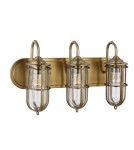 Kinkiety łazienkowe - Quintiesse Kinkiet Urban Restoration - 3 źródła światła IP44 Elstead Lighting QN-URBANREST3 - product 1
