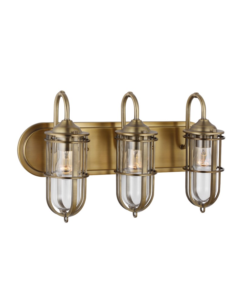Quintiesse Kinkiet Urban Restoration - 3 źródła światła IP44 Elstead Lighting QN-URBANREST3