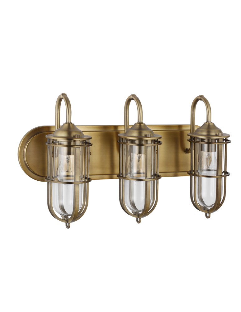 Quintiesse Kinkiet Urban Restoration - 3 źródła światła IP44 Elstead Lighting QN-URBANREST3