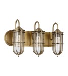 Kinkiety łazienkowe - Quintiesse Kinkiet Urban Restoration - 3 źródła światła IP44 Elstead Lighting QN-URBANREST3 - product 5