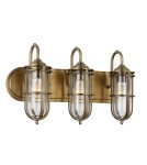 Kinkiety łazienkowe - Quintiesse Kinkiet Urban Restoration - 3 źródła światła IP44 Elstead Lighting QN-URBANREST3 - product 6