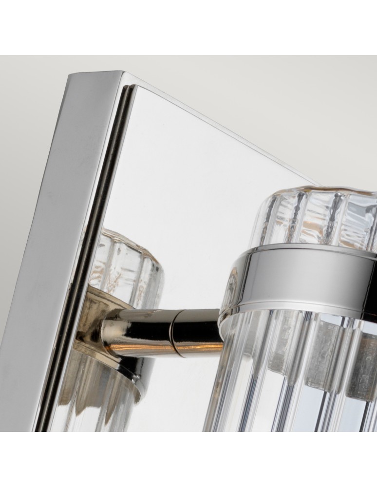 Quintiesse Kinkiet Wellington - 2 źródła światła - Polerowany chrom IP44 Elstead Lighting QN-WELLINGTON1-PC Quintiesse Kinkiet Wellington - 2 źródła światła - Polerowany chrom IP44 Elstead Lighting QN-WELLINGTON1-PC