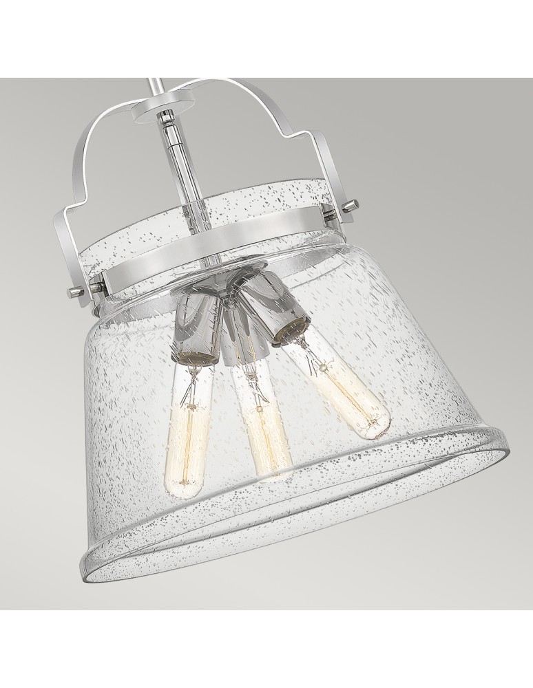 Quintiesse Lampa wisząca Wimberley - 3 źródła światła - Polerowany chrom Elstead Lighting QN-WIMBERLEY-P-PC Quintiesse Lampa wisząca Wimberley - 3 źródła światła - Polerowany chrom Elstead Lighting QN-WIMBERLEY-P-PC