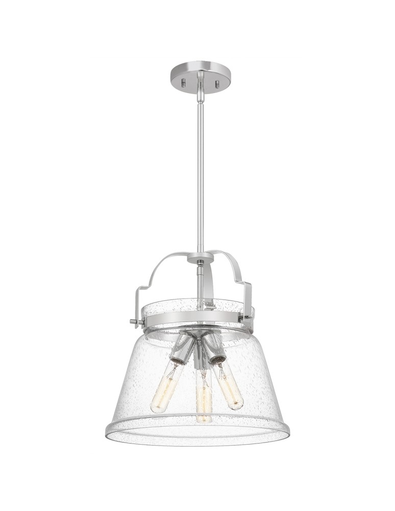 Quintiesse Lampa wisząca Wimberley - 3 źródła światła - Polerowany chrom Elstead Lighting QN-WIMBERLEY-P-PC Quintiesse Lampa wisząca Wimberley - 3 źródła światła - Polerowany chrom Elstead Lighting QN-WIMBERLEY-P-PC