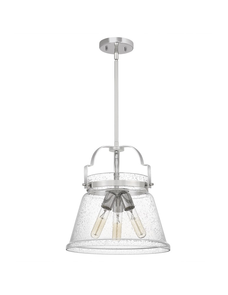 Quintiesse Lampa wisząca Wimberley - 3 źródła światła - Polerowany chrom Elstead Lighting QN-WIMBERLEY-P-PC Quintiesse Lampa wisząca Wimberley - 3 źródła światła - Polerowany chrom Elstead Lighting QN-WIMBERLEY-P-PC