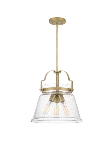 Quintiesse Lampa wisząca Wimberley - 3 źródła światła - Postarzany mosiądz Elstead Lighting QN-WIMBERLEY-P-WS