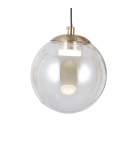 Kinkiety kule - ITALUX Velada ścienna 1xLED 5W 3000K Złoty WL-34381-1-HBR - product 3