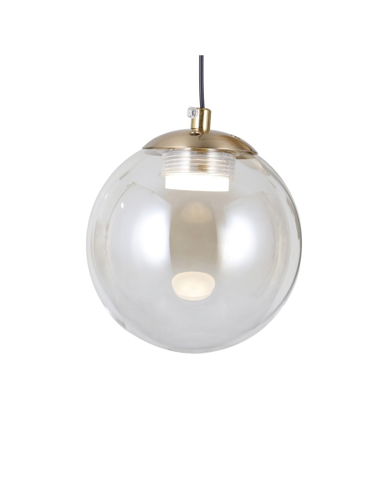 Kinkiety kule - ITALUX Velada ścienna 1xLED 5W 3000K Złoty WL-34381-1-HBR - product kolory-swiatla.pl 3