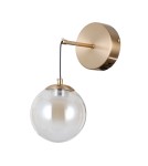 Kinkiety kule - ITALUX Velada ścienna 1xLED 5W 3000K Złoty WL-34381-1-HBR - product 2