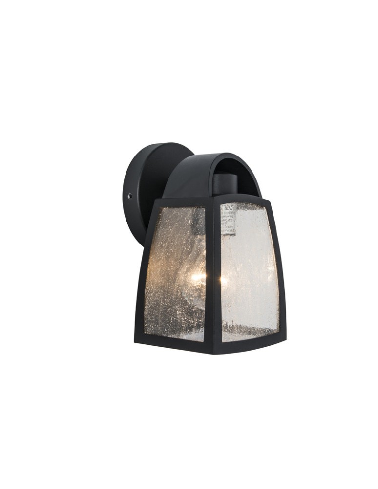 Lutec KELSEY Ścienna 1xE27 Czarny mat 5273701012