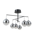 ITALUX Velada Wisząca 6xLED 30W 3000K Czarny mat PND-34381-6-BK ITALUX Velada Wisząca 6xLED 30W 3000K Czarny mat PND-34381-6-BK