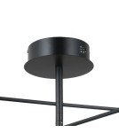 ITALUX Velada Wisząca 6xLED 30W 3000K Czarny mat PND-34381-6-BK ITALUX Velada Wisząca 6xLED 30W 3000K Czarny mat PND-34381-6-BK