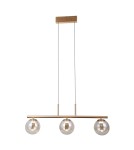 ITALUX Velada Wisząca 3xLED 15W 3000K Złoty PND-34381-3-HBR ITALUX Velada Wisząca 3xLED 15W 3000K Złoty PND-34381-3-HBR