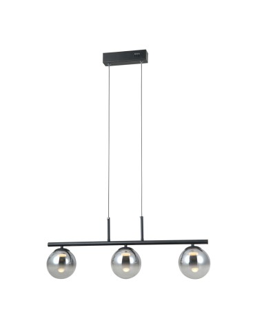 ITALUX Velada Wisząca 3xLED 15W 3000K Czarny mat PND-34381-3-BK
