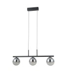 ITALUX Velada Wisząca 3xLED 15W 3000K Czarny mat PND-34381-3-BK ITALUX Velada Wisząca 3xLED 15W 3000K Czarny mat PND-34381-3-BK