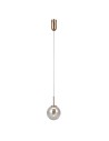 ITALUX Velada Wisząca 1xLED 5W 3000K Złoty PND-34381-1-HBR