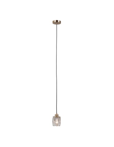 ITALUX Torno Wisząca 1xE14 40W Złoty PND-40813-1-HBR