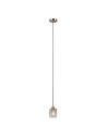 ITALUX Torno Wisząca 1xE14 40W Złoty PND-40813-1-HBR