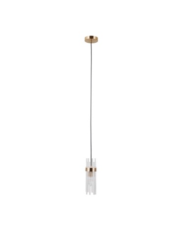 ITALUX Taraso Wisząca 1xE14 40W Złoty PND-40760-1-HBR - produkt 2