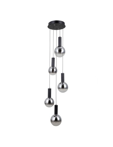 ITALUX Strela Wisząca 5xLED 25W 3000K Czarny mat PND-34378-5S-BK - produkt 2
