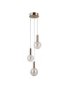 ITALUX Strela Wisząca 3xLED 15W 3000K Złoty PND-34378-3S-HBR ITALUX Strela Wisząca 3xLED 15W 3000K Złoty PND-34378-3S-HBR