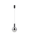 ITALUX Strela Wisząca 1xLED 5W 3000K Czarny mat PND-34378-1M-BK
