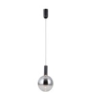 Lampy wiszące pojedyncze - ITALUX Strela Wisząca 1xLED 5W 3000K Czarny mat PND-34378-1M-BK - product 2