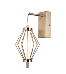 Kinkiety wiszące - ITALUX Sevil ścienna 1xLED 5W 3000K Złoty WL-34403-1-HBR - product 1