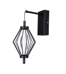 Kinkiety wiszące - ITALUX Sevil ścienna 1xLED 5W 3000K Czarny mat, chrom WL-34403-1-BK - product 1