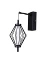 ITALUX Sevil ścienna 1xLED 5W 3000K Czarny mat, chrom WL-34403-1-BK