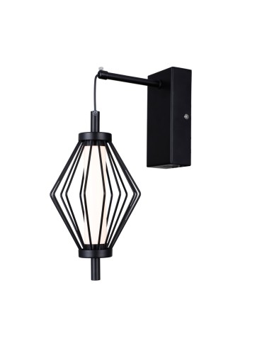 ITALUX Sevil ścienna 1xLED 5W 3000K Czarny mat, chrom WL-34403-1-BK - produkt 2