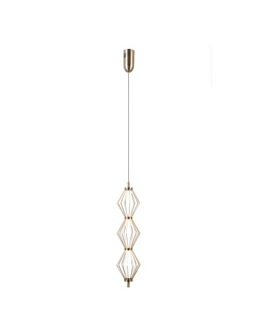 ITALUX Sevil Wisząca 3xLED 15W 3000K Złoty PND-34403-3V-HBR