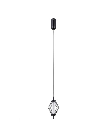ITALUX Sevil Wisząca 1xLED 5W 3000K Czarny mat, chrom PND-34403-1-BK - produkt 2