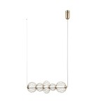 ITALUX Rabel Wisząca 5xLED 18W 3000K Złoty PND-344221-5-HBR ITALUX Rabel Wisząca 5xLED 18W 3000K Złoty PND-344221-5-HBR