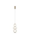 ITALUX Rabel Wisząca 3xLED 10W 3000K Złoty PND-344221-3V-HBR